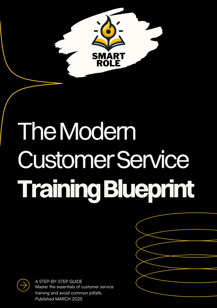 Cover of the Modern Customer Service Training Blueprint